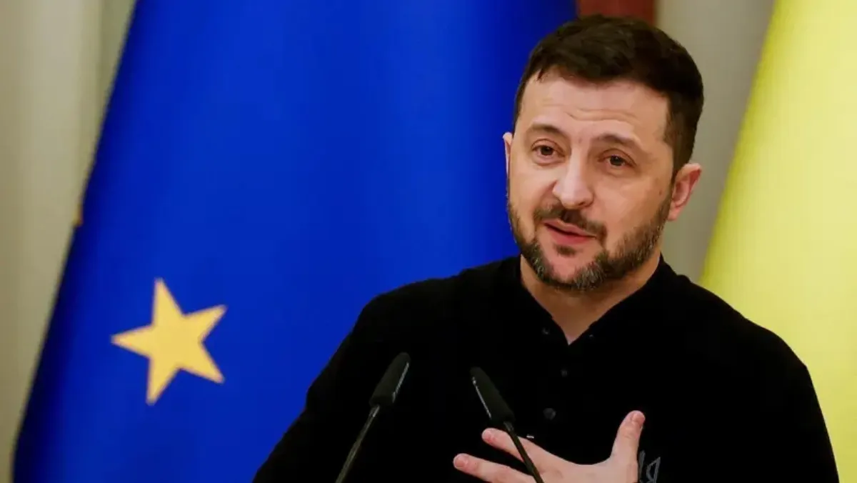  Zelenskyy says ready to exchange N. Korean soldiers for Ukrainians held in Russia