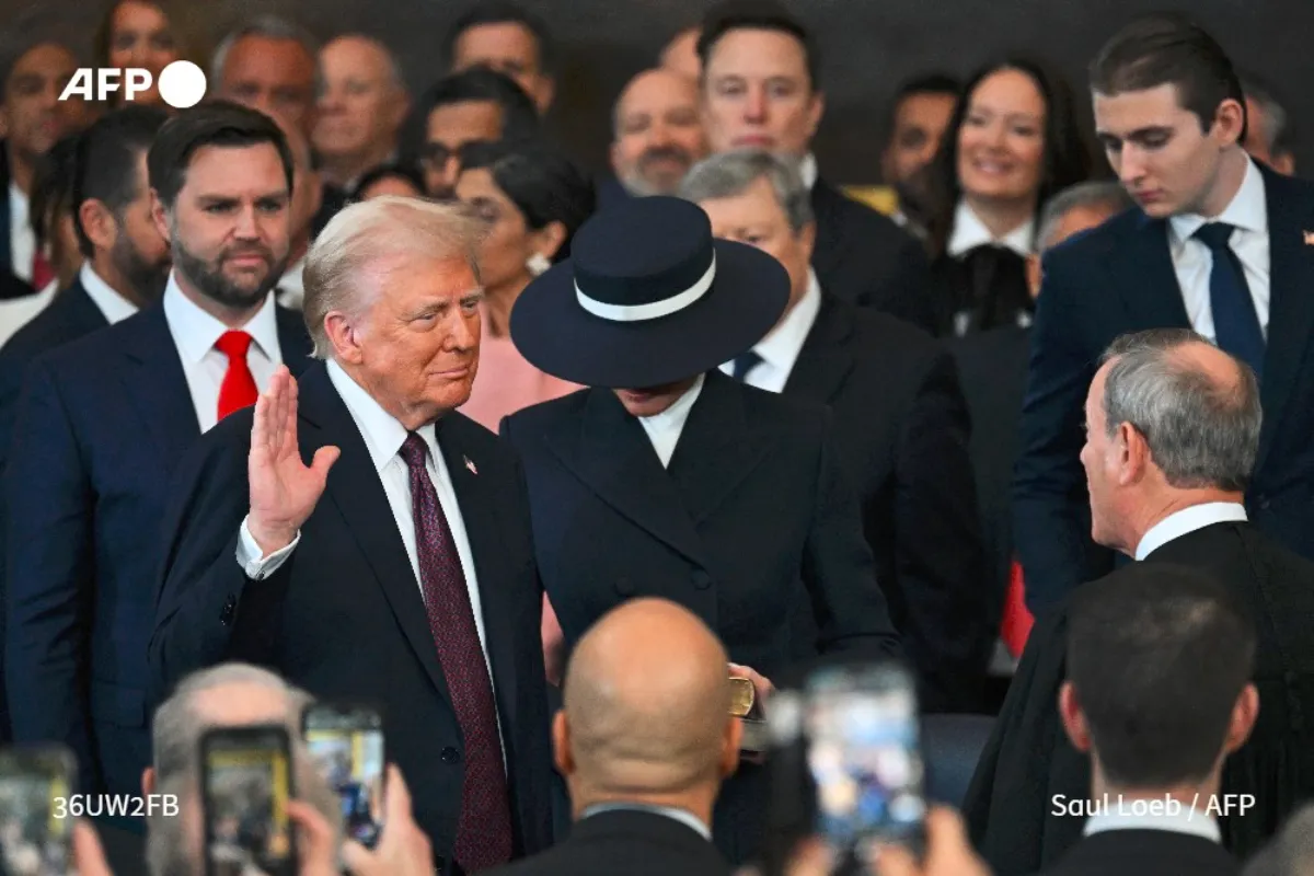 Trump pledges 'golden age' on being sworn in as US president