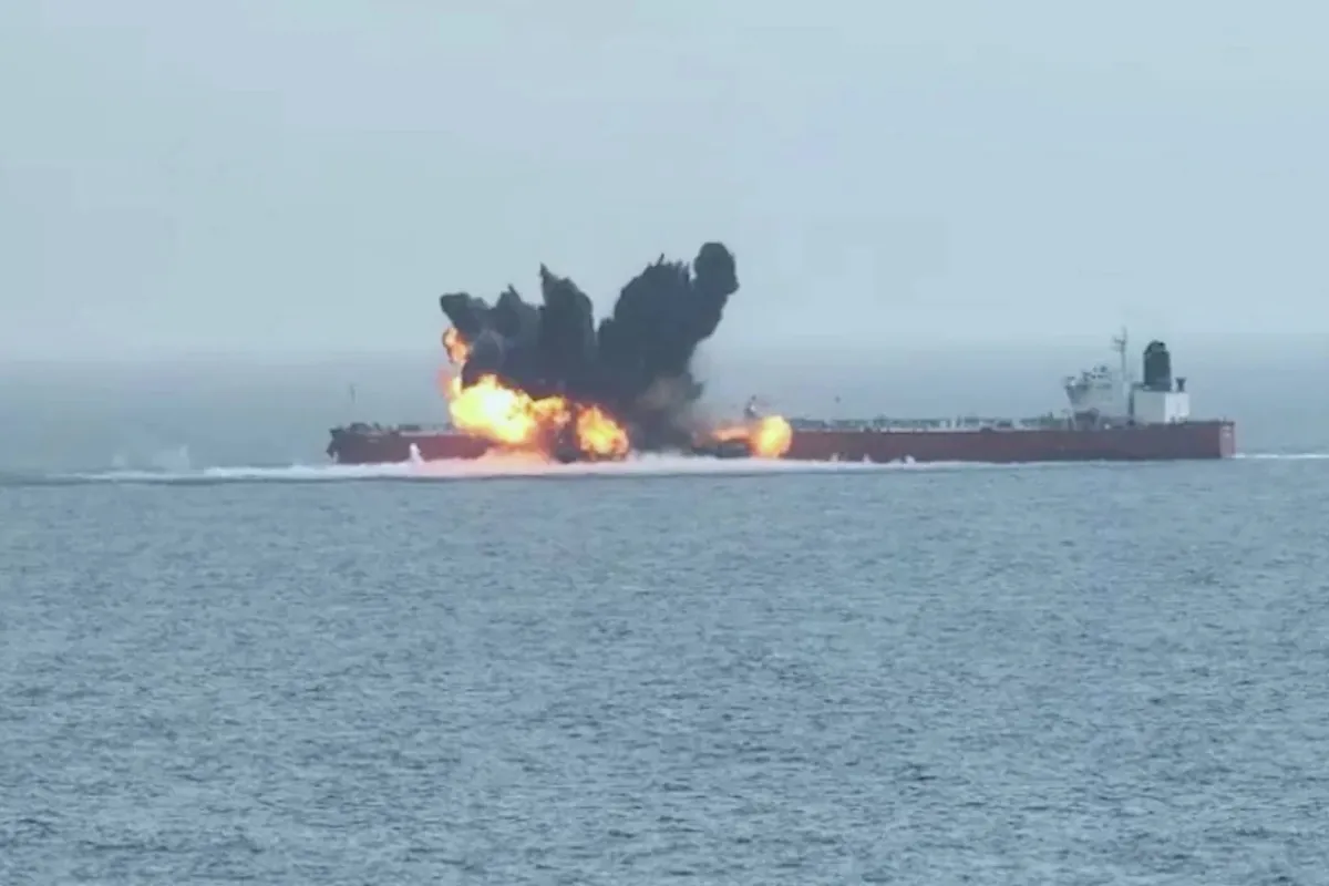 Ship fire in Red Sea not linked to Houthi attacks, maritime centre says