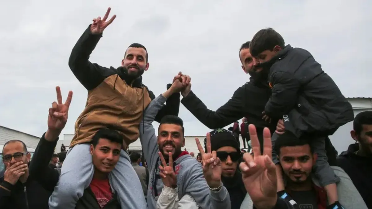  More than 100 Palestinians freed from Israeli jails arrive in Gaza