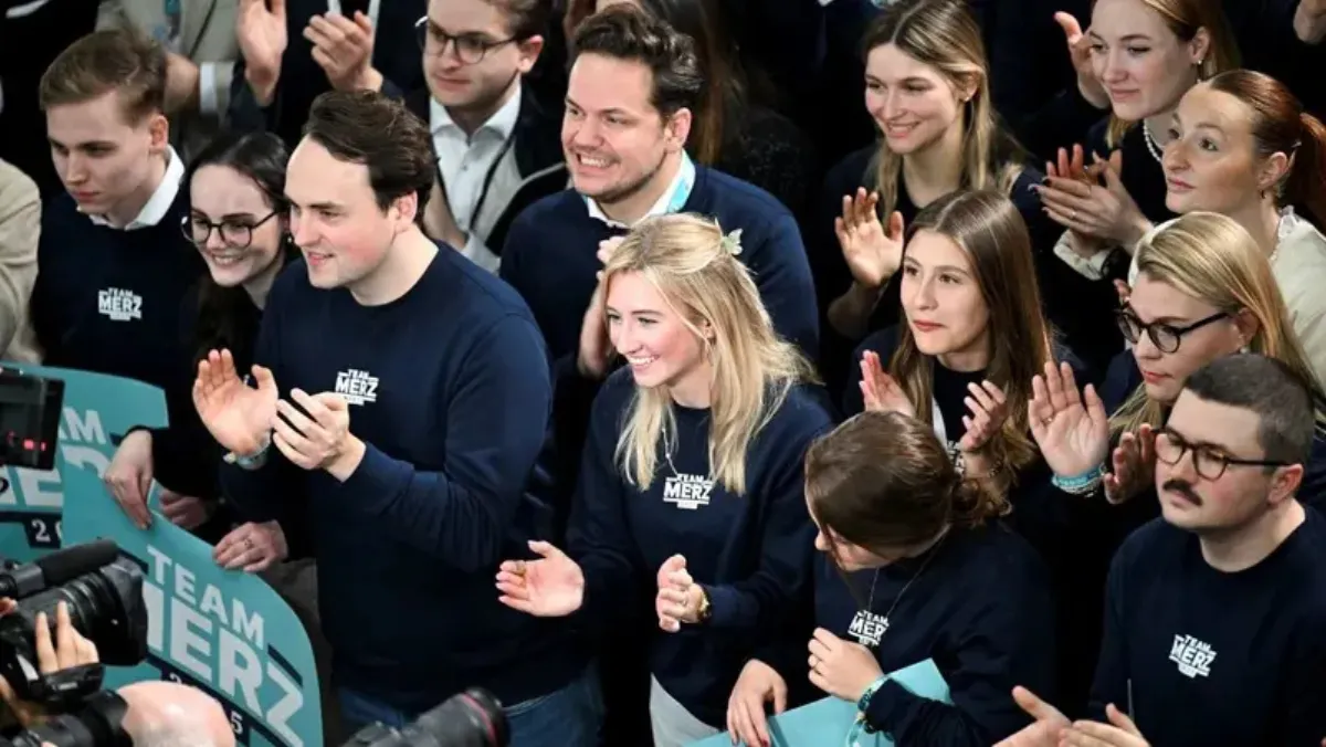  German conservatives come first in election, trailed by far right, exit polls show