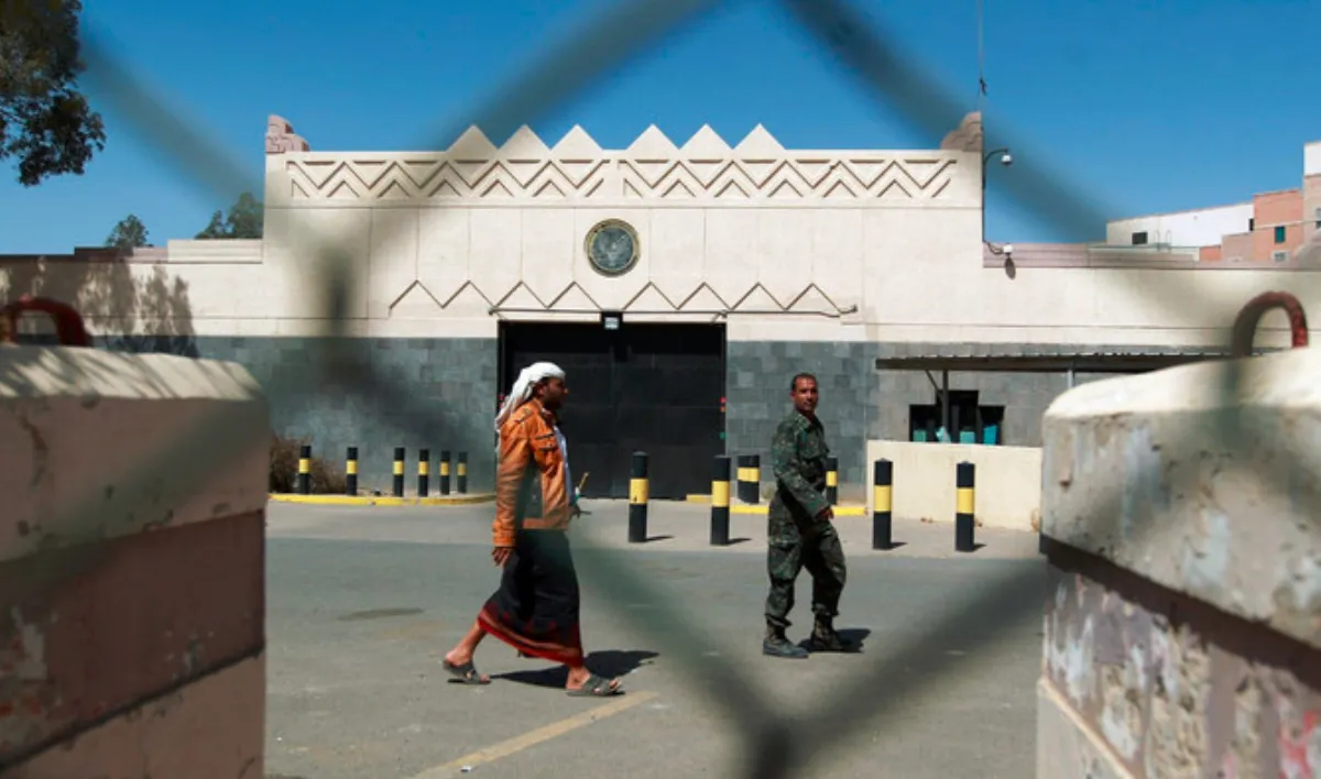 Houthis repurpose 20 of Foreign Embassies in Sanaa into Military Facilities, Violating International Law: P.T.O.CYemen says
