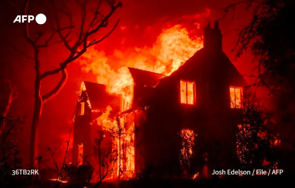 Los Angeles wildfires costliest in history: Munich Re