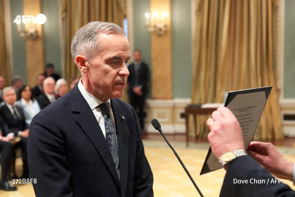 Mark Carney sworn in as Canada PM