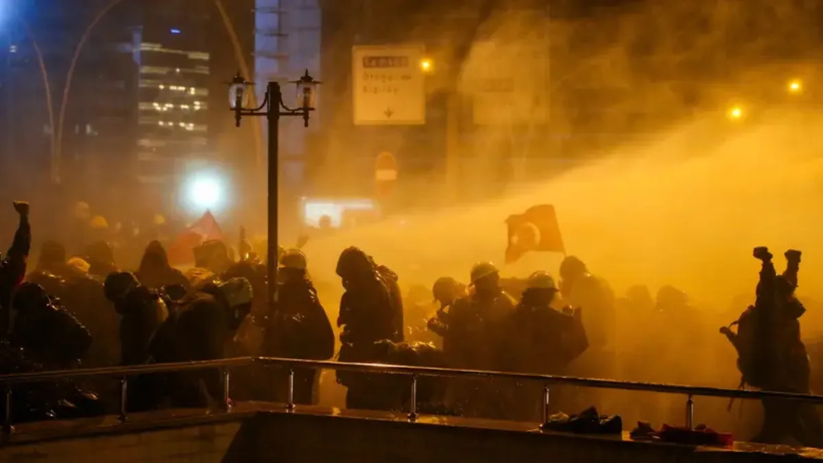  More than 340 held after mass protests in Turkey