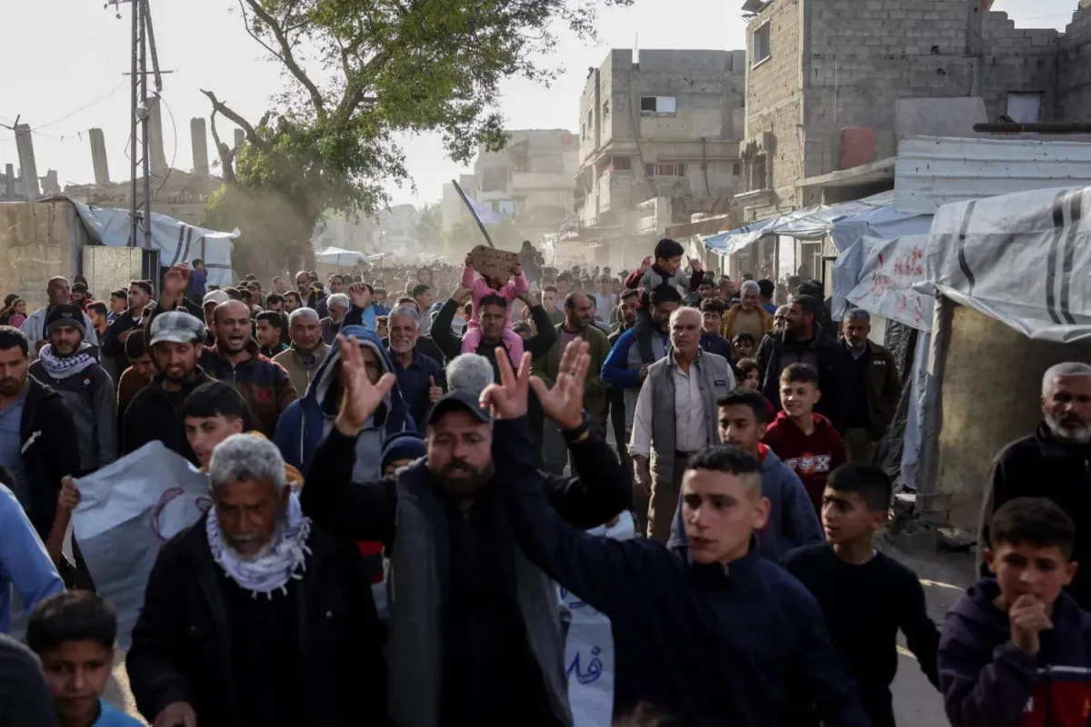 Gaza Residents Protest Against Hamas, Demand Ceasefire as War Toll Mounts