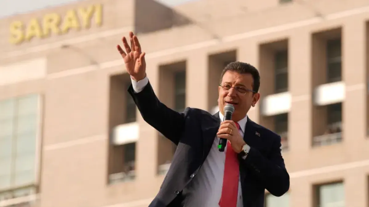  Jailed Istanbul mayor calls for ‘unity’ on first day of Eid