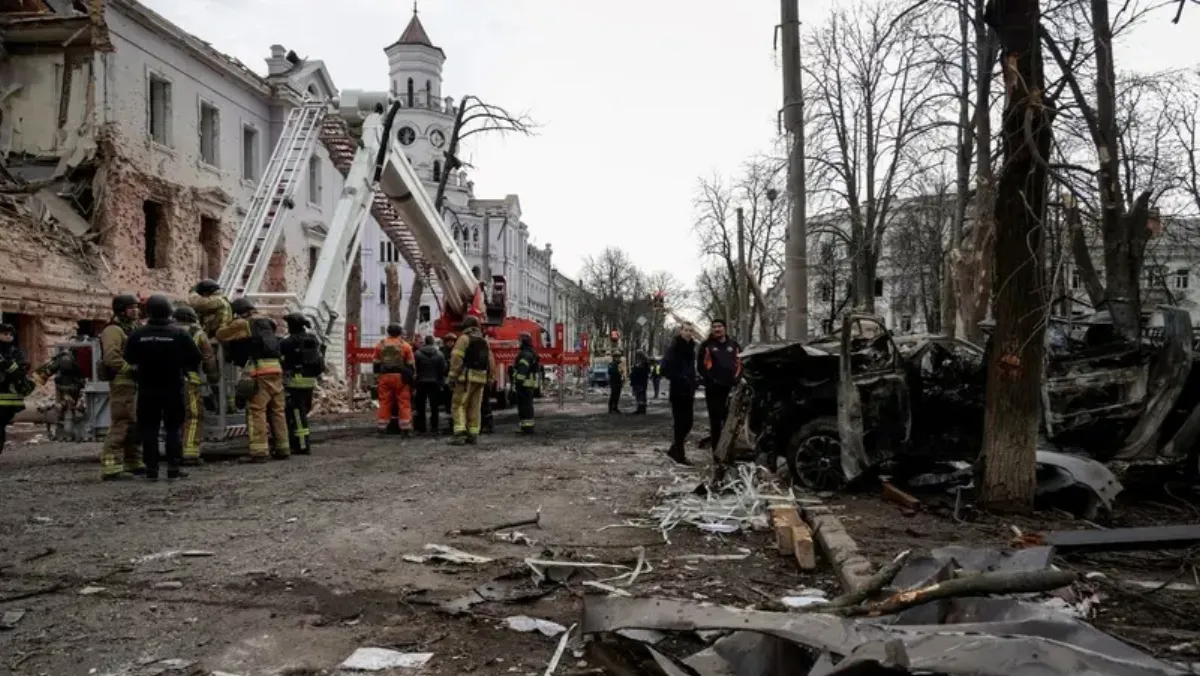  Russia: We hit military meeting in Sumy, Ukraine used civilians as human shields