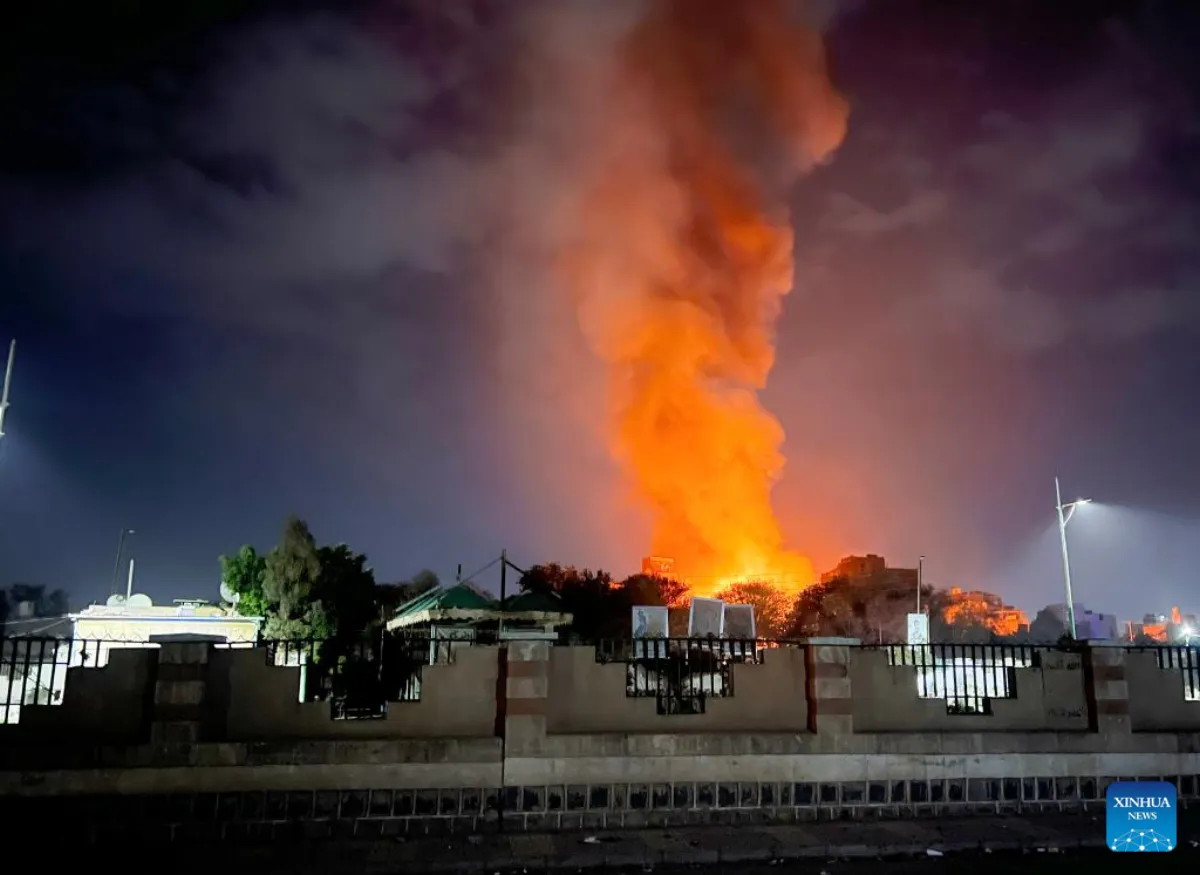 US Warplanes Hammer Houthi Targets in Major Nighttime Blitz