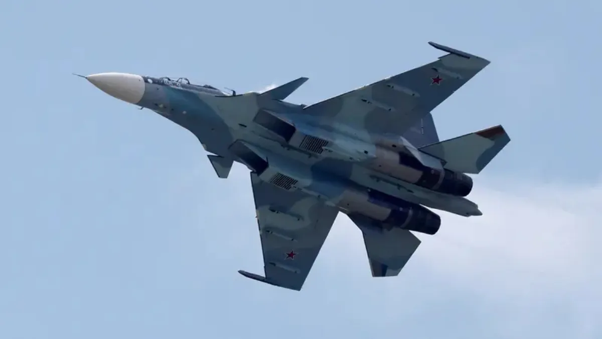  Ukraine says it shot down Russian Su-30 fighter jet from sea drone for first time