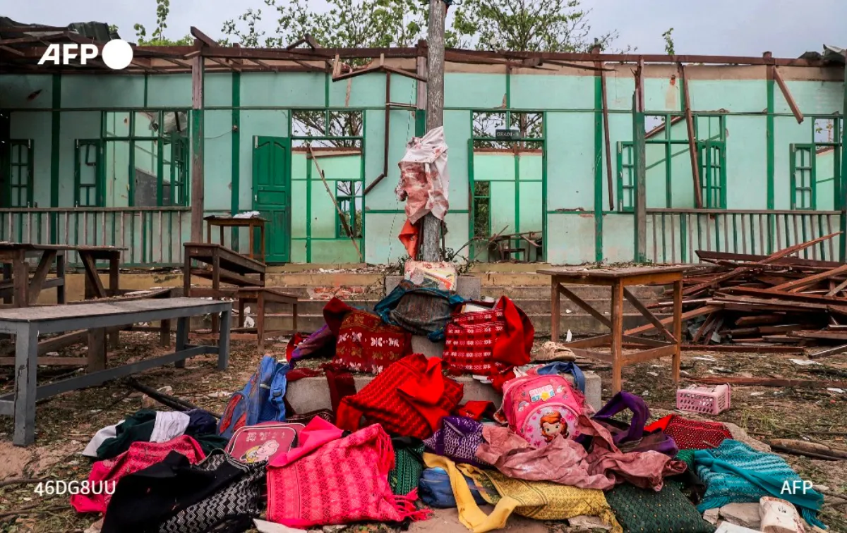 Myanmar junta airstrike kills 22 at school: witnesses