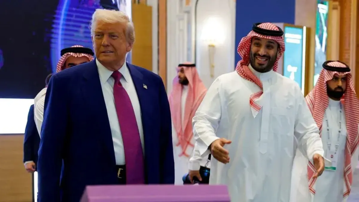  In Saudi Arabia, Trump says will remove all US sanctions on Syria