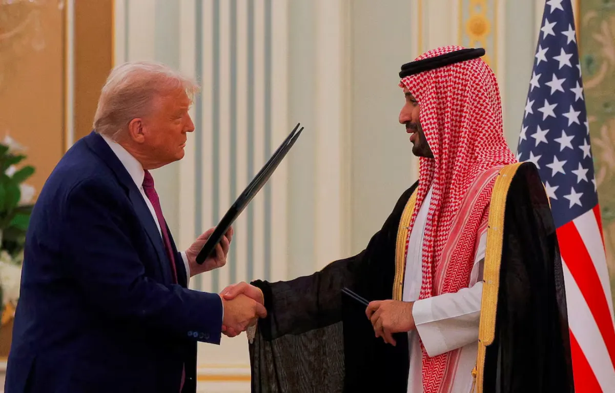 Trump secures $600 billion Saudi investment pledge on Gulf tour