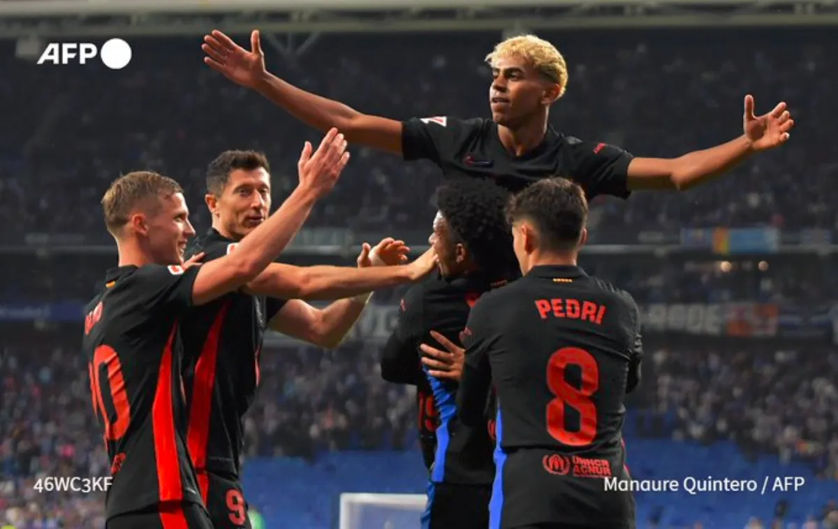 Barcelona Win La Liga Title After Beating Rivals Espanyol