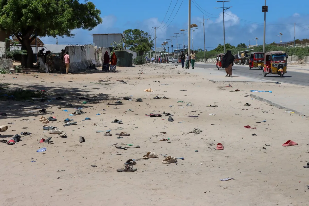 Mogadishu suicide bomber kills at least 10 at army recruitment drive