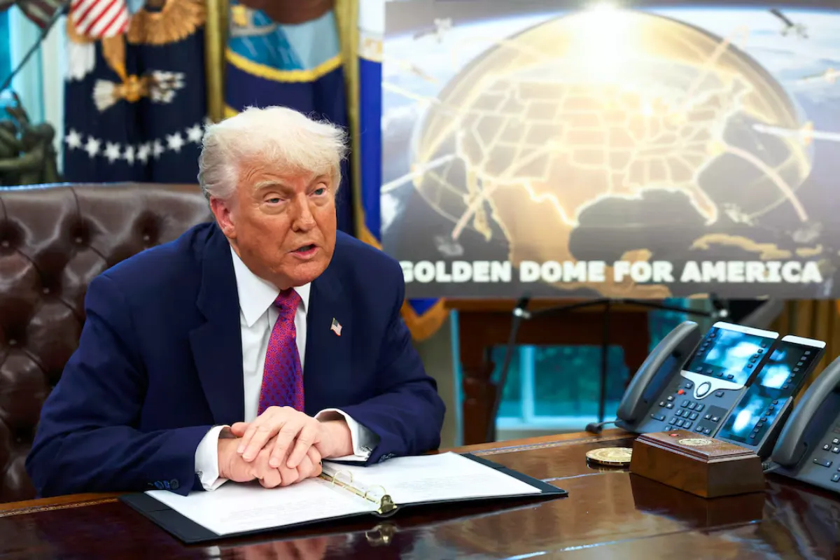 What is the Golden Dome missile defense shield?