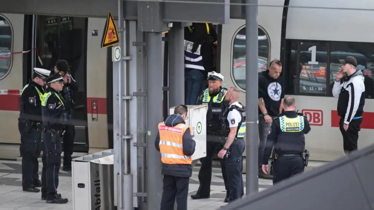 Twelve injured in Hamburg knife attack as woman arrested