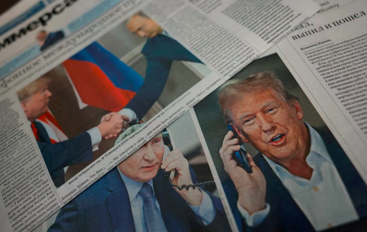 Trump says Putin has 'gone absolutely CRAZY,' considering more sanctions on Russia