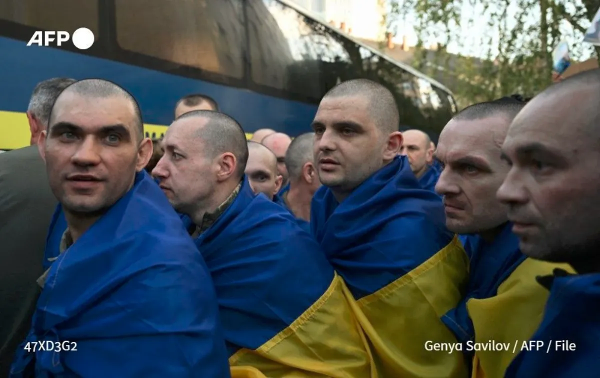 Russia, Ukraine swap first prisoners in large-scale exchange
