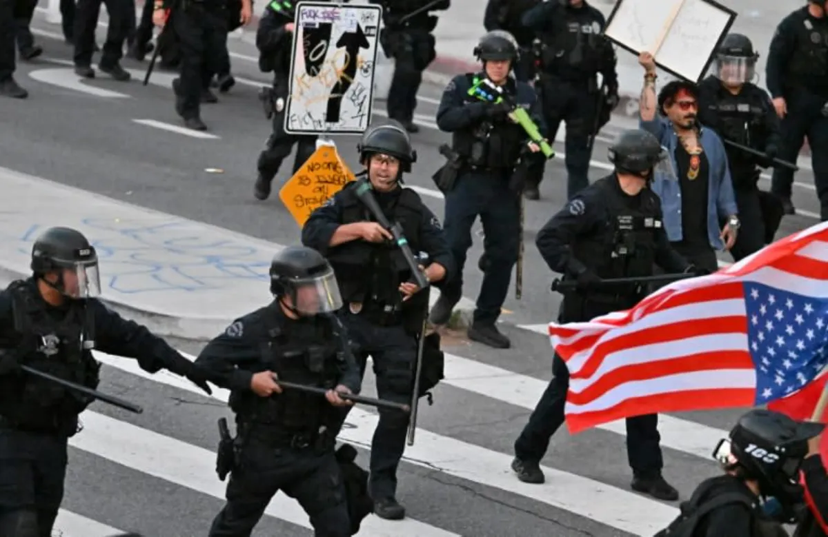Protests spread across US despite Trump threats