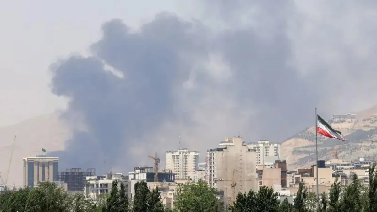  Iran state TV hit in Israeli attack on Tehran