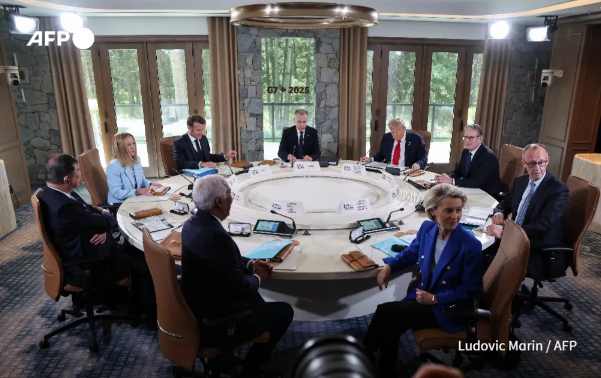 What's not being discussed at G7 as Trump shapes agenda