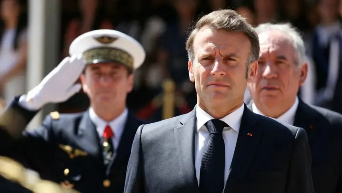  Macron’s office says France planning European ‘initiative’ to end Iran-Israel conflict