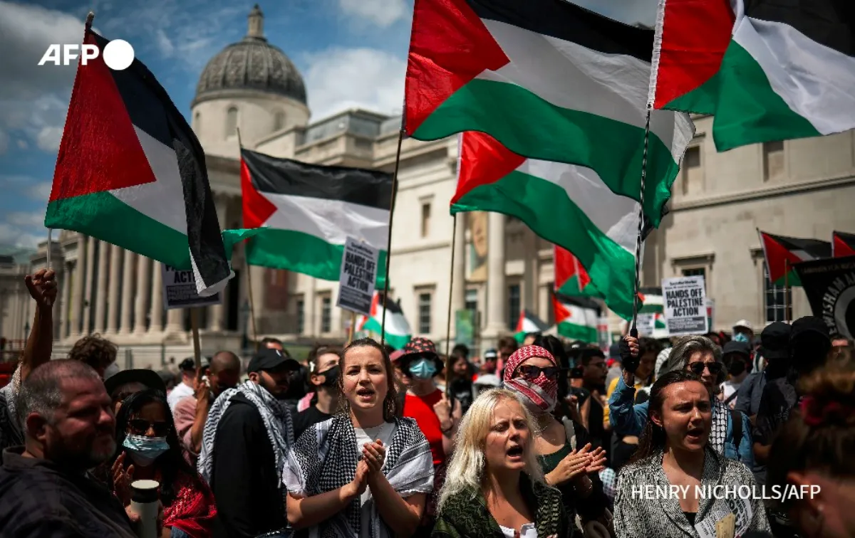 UK moves to ban protest group Palestine Action