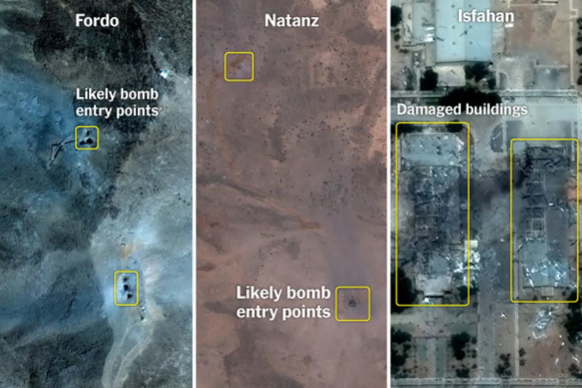 Israel and U.S. Smashed Iran Nuclear Site That Grew After Trump Quit 2015 Accord