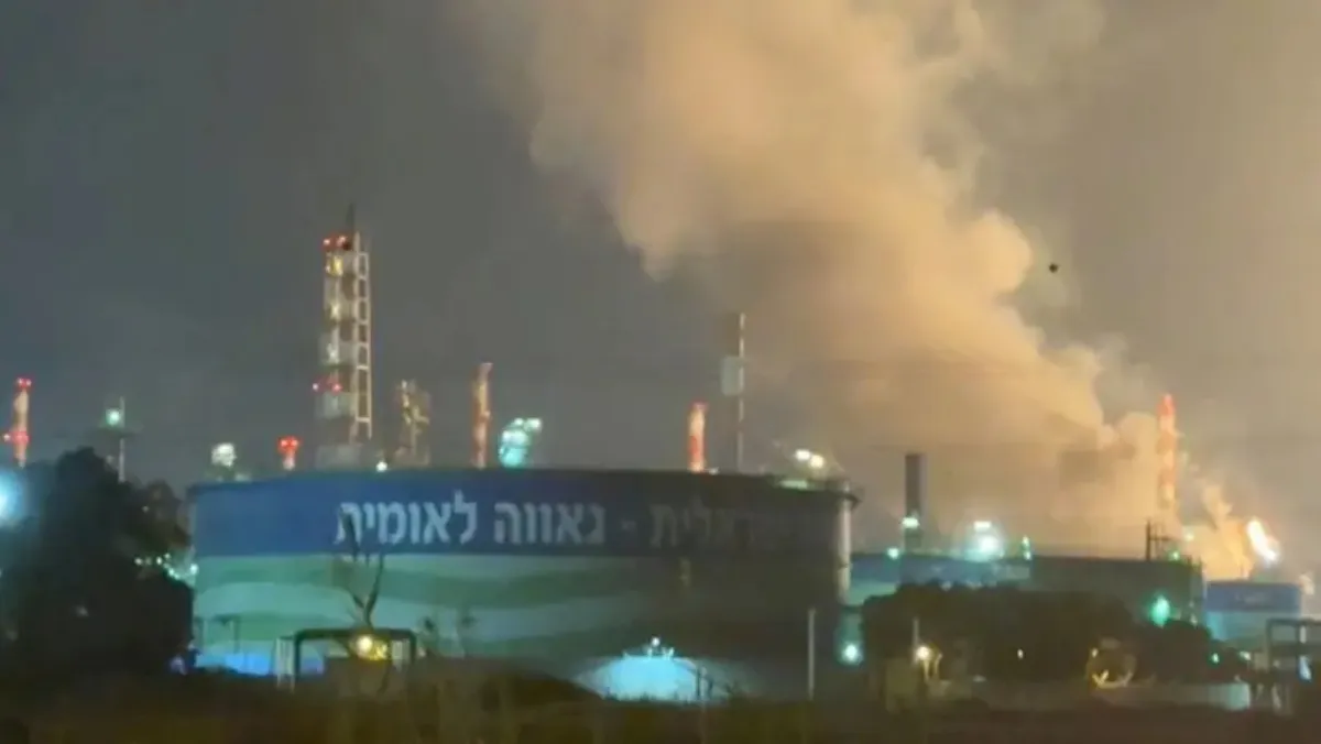  Israel’s Oil Refineries resumes operations after shutdown due to Iran missile strike