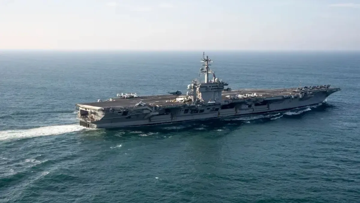  Nuclear-powered US aircraft carrier makes Philippines port call