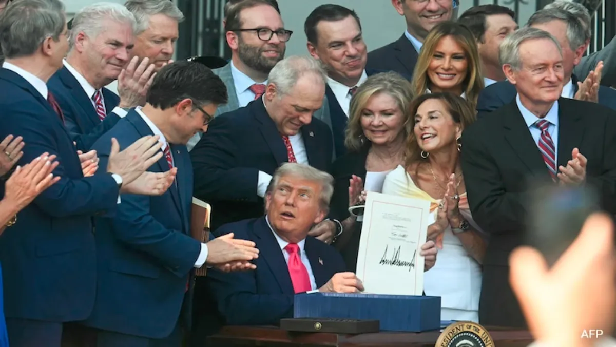 Trump signs flagship US tax and spending bill into law