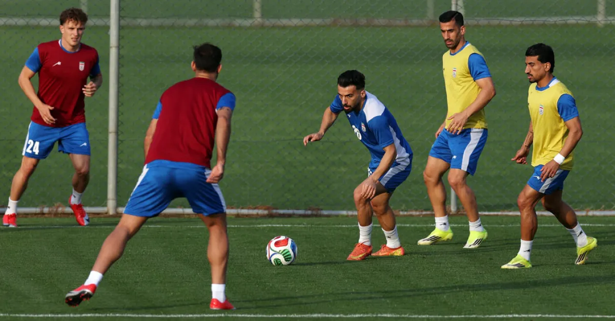 Iran's World Cup Team Trains Amidst Political Crisis and War Concerns