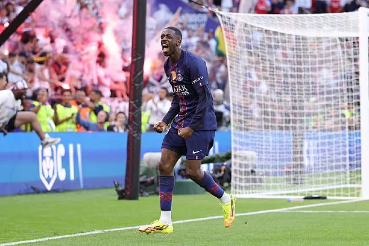 Dembele Converts Penalty to Equalize for PSG