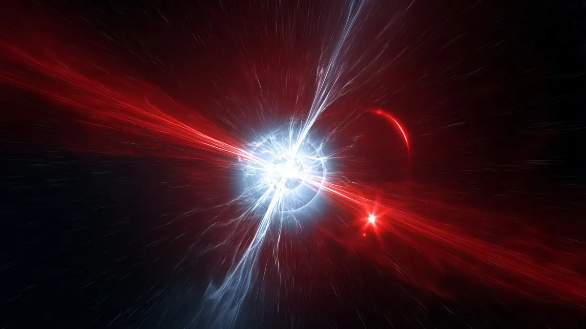 Cosmic Mystery Solved: Star System Pinpointed as Source of Strange Radio Bursts