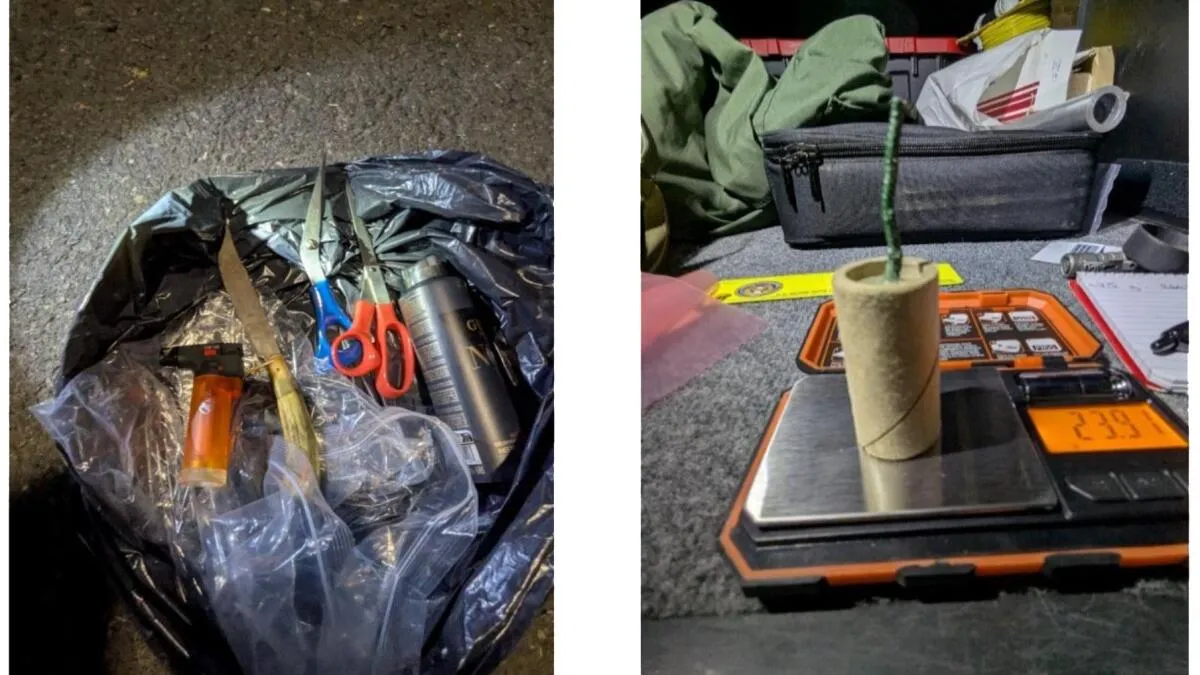 Man Arrested at Sacramento Airport with Explosive, Phones, and Ominous Text