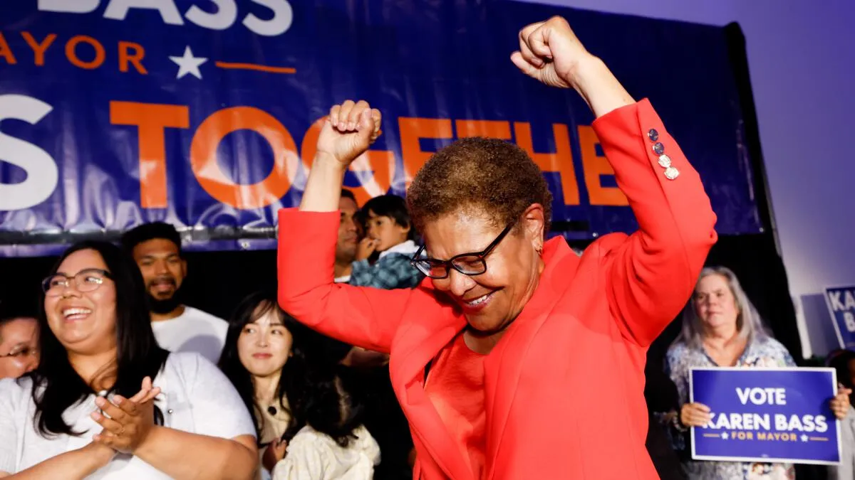 Mayor Karen Bass Secures Runoff Spot Amidst Coalition Building