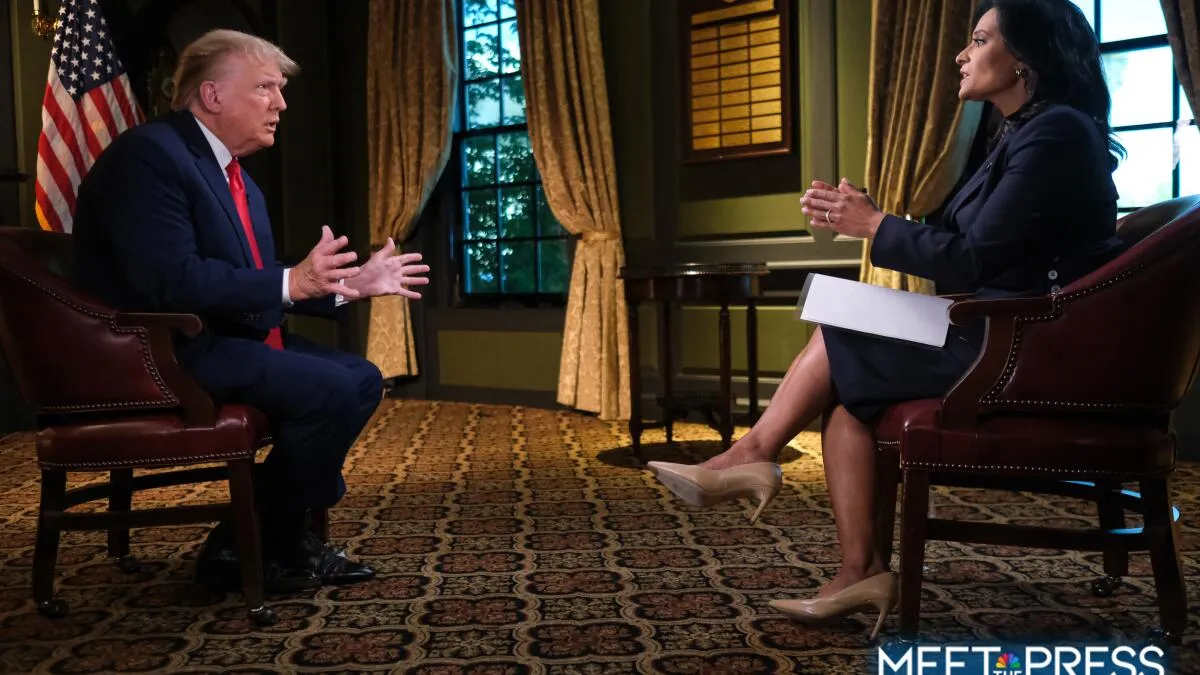 Trump Abruptly Ends NBC Interview Over Election Claims