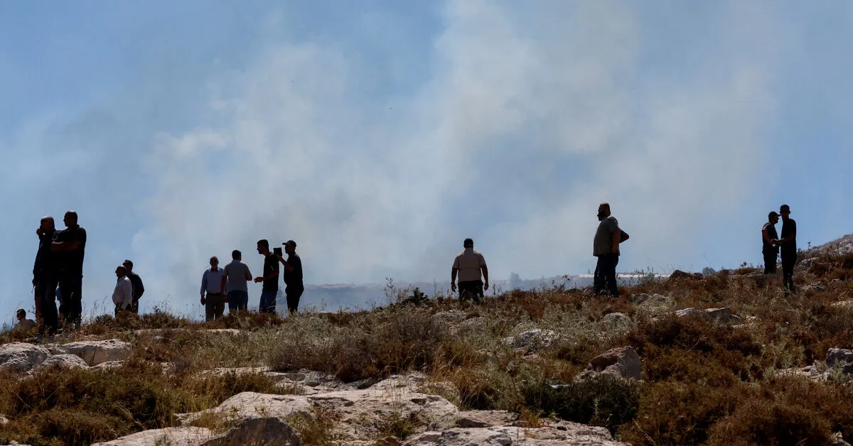 Settlers Allegedly Hindered Firefighting Efforts Near West Bank Village