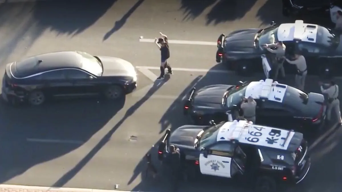 Double Murder Suspect Apprehended After Pursuit