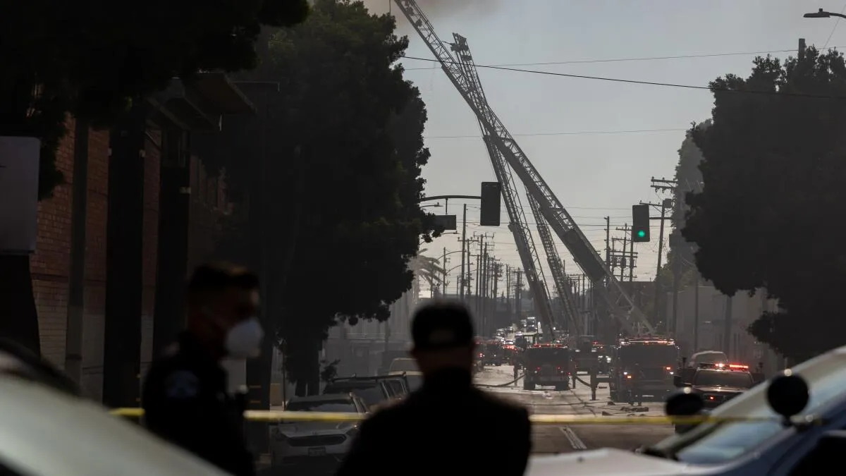 Boyle Heights Fire Smoke Poses Health Risks; Advisories Issued