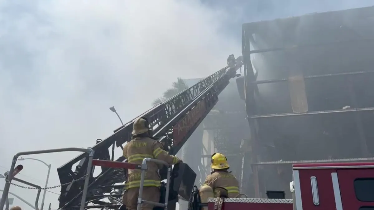 Boyle Heights Fire Nears Containment Amid Air Quality Concerns