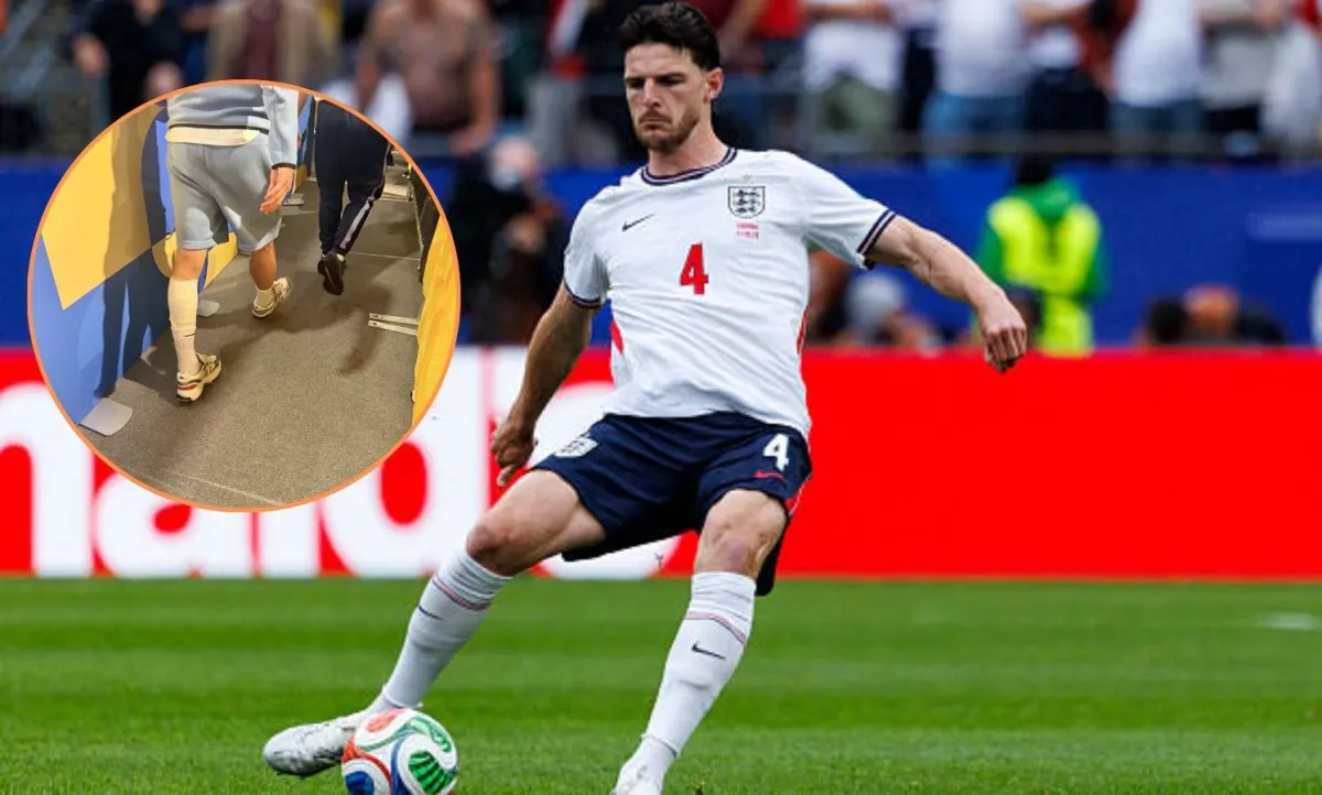 Declan Rice Limps After England Draw, Raising Injury Fears