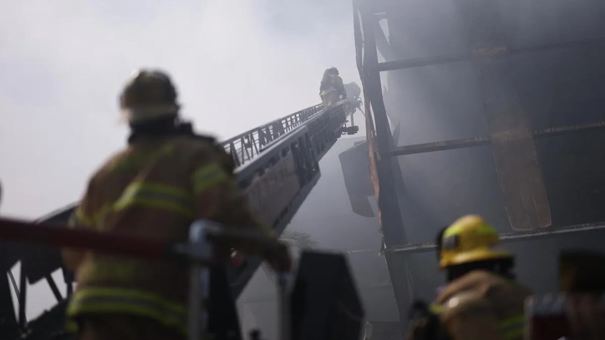 Boyle Heights Warehouse Fire Nears Extinguishment After Week-Long Battle