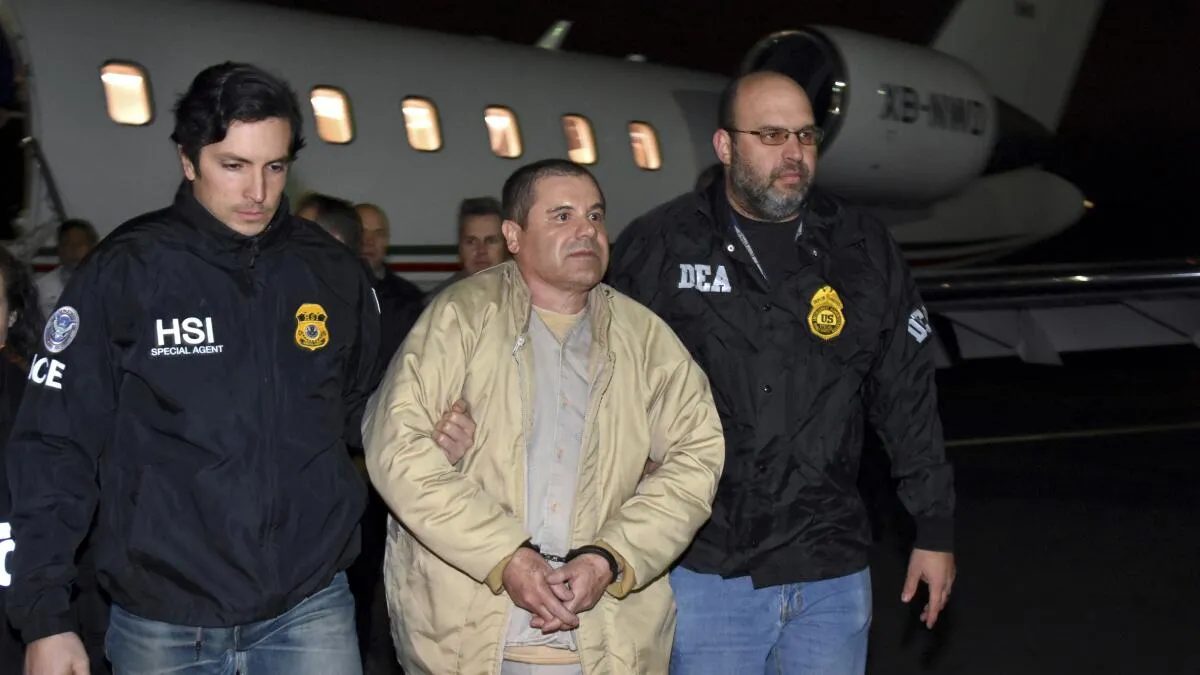 Unidentified English Letters Allegedly from 'El Chapo' Puzzle Brooklyn Court