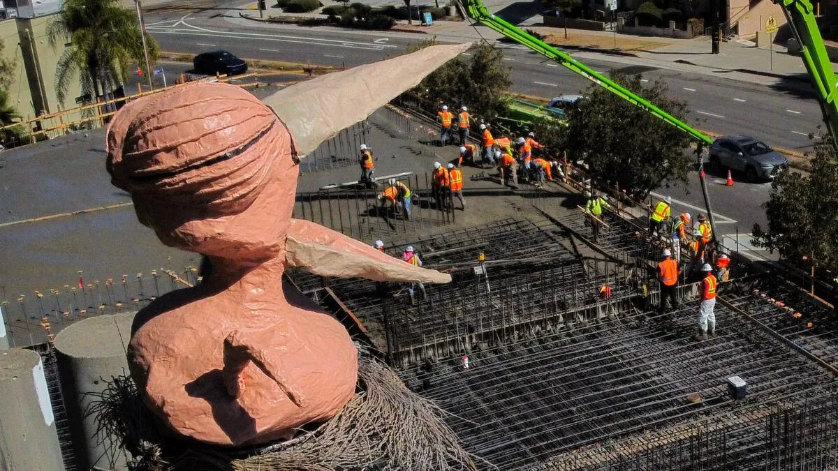 Mystery Artist Revealed as Iconic Bird's Future Uncertain Amid L.A. Development