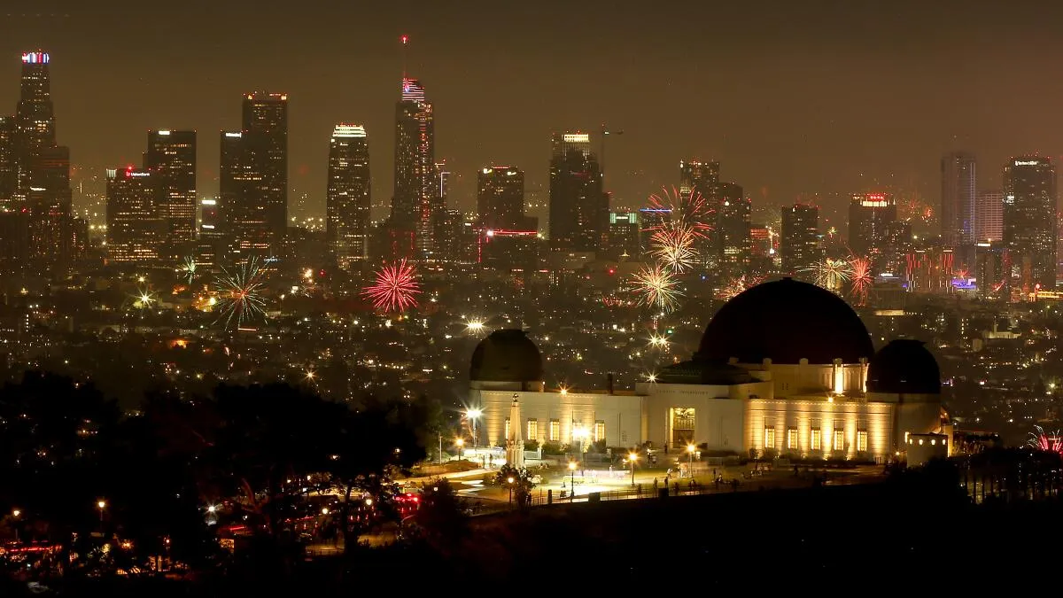Police Drones Monitor Illegal Fireworks in Southern California