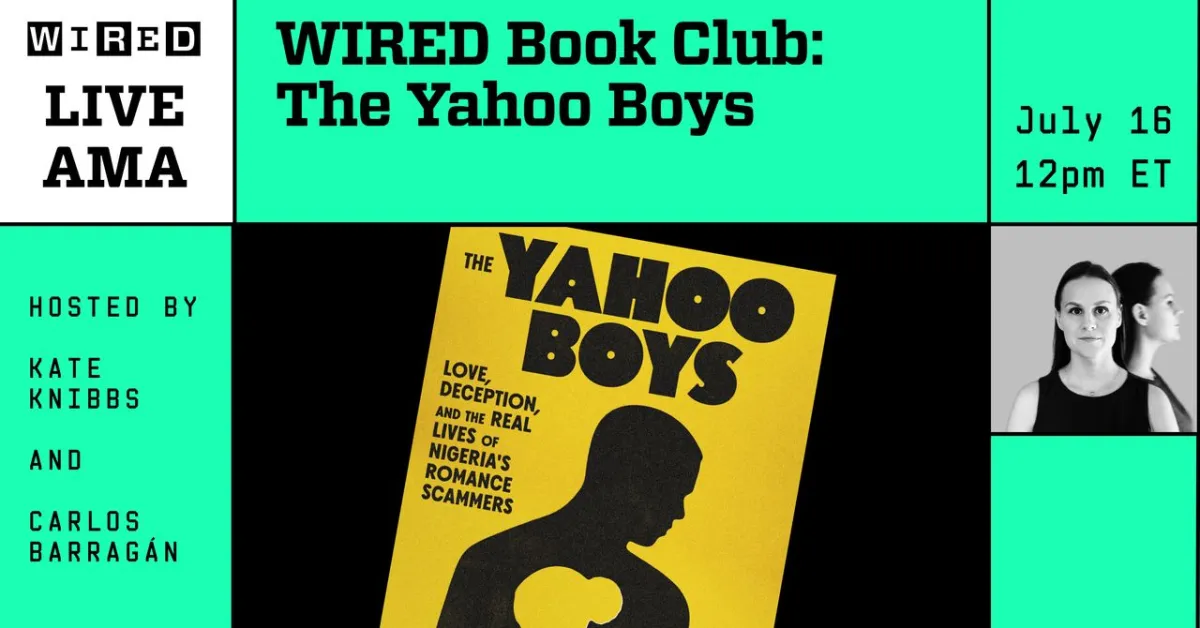 WIRED Book Club Tackles Romance Scams: Ask Author Your Questions