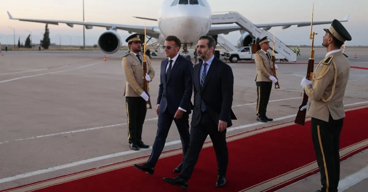 Macron Visits Damascus in Historic First by Western Leader