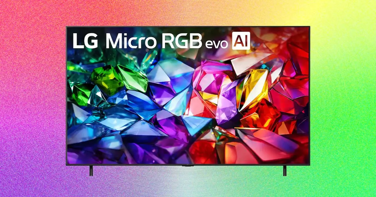 LG's Micro RGB Evo TV: Stunning Visuals, Steep Price Tag